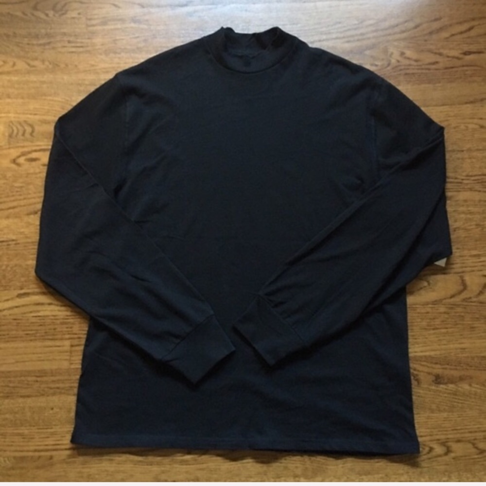 Authentic Fear Of God black Long sleeve shirt